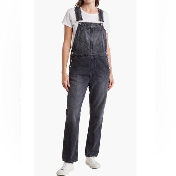 Frame Denim Denim - FRAME Denim Classic Overalls in Blackwater M
